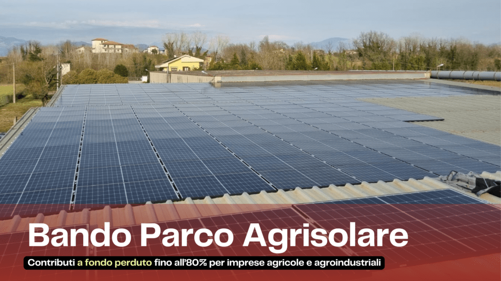 Bando parco agrisolare 2024 bando parco agrisolare fondo perduto